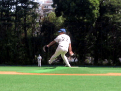 カズピッチング