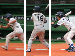 打者コイチ、ブンアニ、ゲンキ