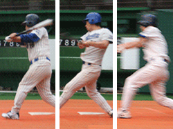 打者ブンアニ、オサム、マツ