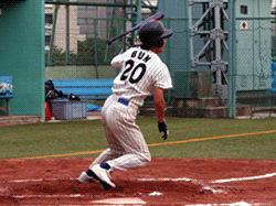 ブン先制タイムリー