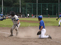 ３塁で振り返るヒゲガミ