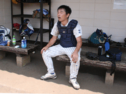 ぐったりしたオサム