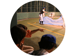 試合終了直後ベンチから