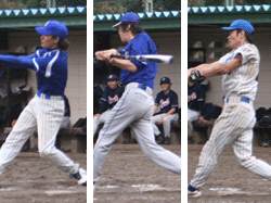 三球凡退三打者