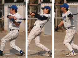 打者ユージ、ゲンキ、ユーゴ