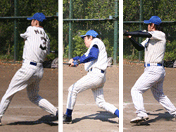 ５回唯一の反撃