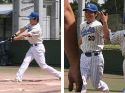 ２回ブンランニングホームラン