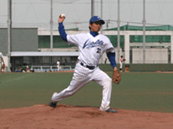 初マウンドゲンキ