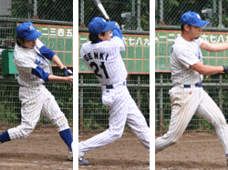 ５回の反撃３打者