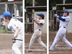 ２、５回追加点三打者