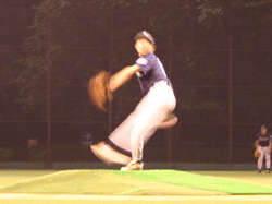 マウンド上 相手ピッチャー