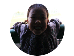 おまけ写真：無邪気なハナちゃん