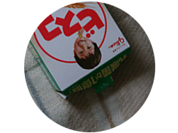 おまけ写真：のりカメラマンの非常食？ビスコ