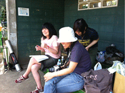 ベンチ,ノリカメラマン