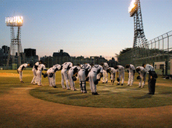 試合終了ホーム集合