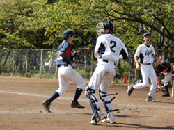 相手チームホームイン