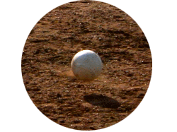 おまけ写真　抜かるんだグラウンド