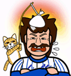 ヒゲガミ監督似顔絵